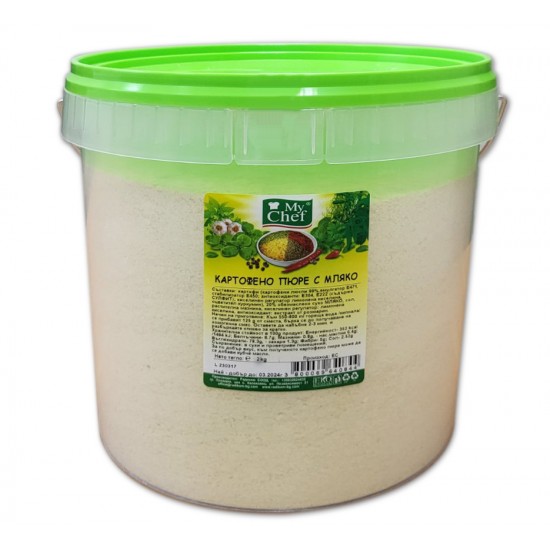 Картофено пюре с мляко 2kg кофа