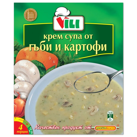 Вили крем супа от гъби и картофи 65g