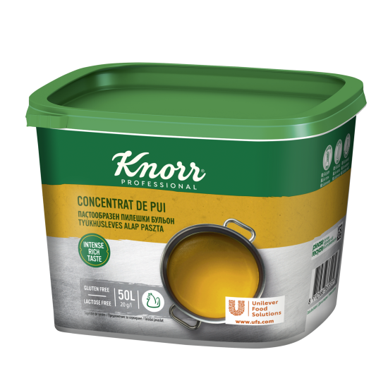 Knorr пилешки бульон пастообразен 1kg