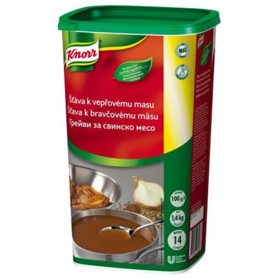 Knorr основен сос грейви за свинско месо 1.4kg