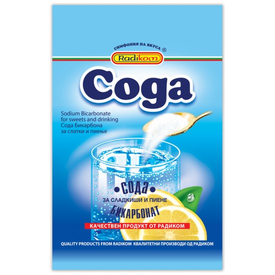 Сода Бикарбонат 80g плик