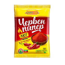 Червен пипер лют плик 50g