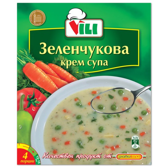 Вили зеленчукова крем супа 65g