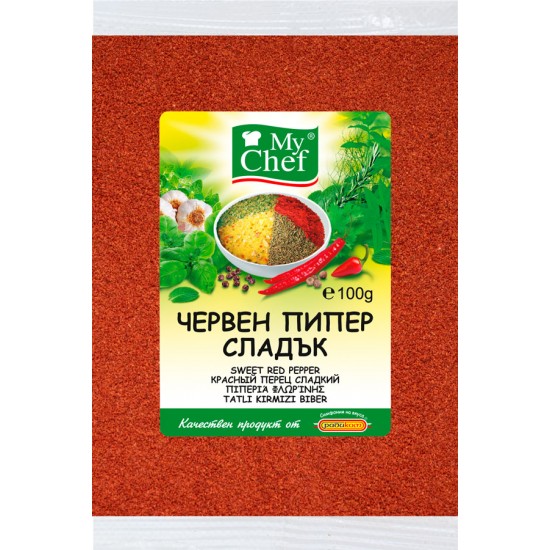 Червен пипер сладък 100g #Бутик
