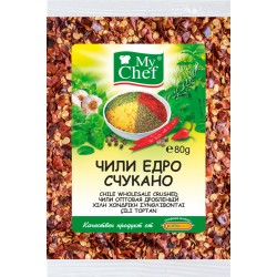 Чили едро счукано 80g #Бутик
