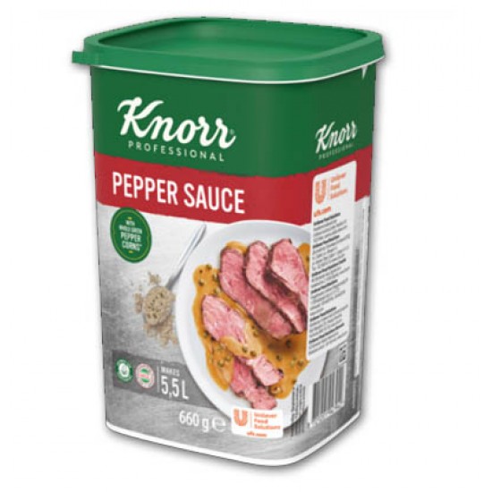 Knorr сос пепър 660 g